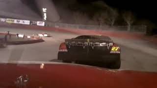 A LOOK BACK In Car Camera Nate Monteith 44 Kingsport Speedway 3 18 11 [upl. by Yrtnej]