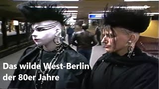 Oktober 1986  Momentaufnahmen aus der WestBerliner UBahn und den Bahnhöfen Dokumentation [upl. by Assirol839]