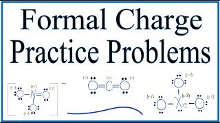 Formal Charge Practice Problems with Explanations [upl. by Onailime621]