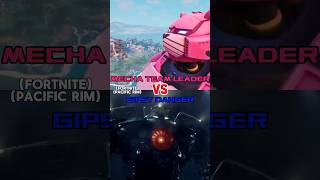 Mecha Team Leader Fortnite vs Gipsy Danger Pacific Rim pacificrim fortnite [upl. by Bernita]