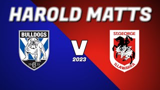 R1 Bulldogs v Dragons Harold Matthews 04022023 [upl. by Fishman]