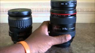 Canon 2470 28L vs the 28135 non L [upl. by Reitrac]