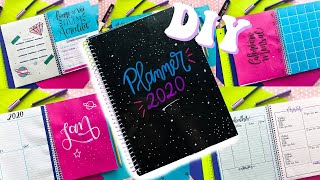 DIY COMO FAZER UM PLANNER COM UM CADERNO COMUM 3 [upl. by Casar]