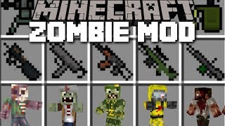 Minecraft ZOMBIE APOCALYPSE MOD  SAVE THE VILLAGERS EDITION Minecraft [upl. by Hcirdeirf]