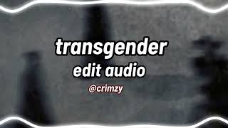 transgender  crystal castlesedit audio [upl. by Norri]