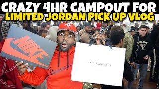 4HR CAMPOUT EXTREME LIMITED JORDAN PICK UP VLOG  I WON THE RAFFLE [upl. by Aeli]