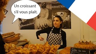 Taaldorp Frans oefenen BIJ DE FRANSE BAKKER  À LA BOULANGERIE [upl. by Aikan641]