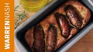 Toad in the Hole Recipe  An easy wholesome meal  Recipes by Warren Nash [upl. by Quita472]