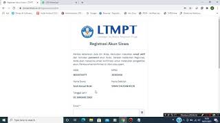 CARA MENDAFTAR AKUN LTMPT 2021 [upl. by Collum491]