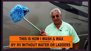 How I wash and wax my motorhome in less than an hour [upl. by Tloc901]