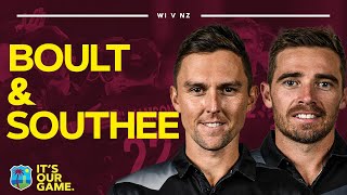 World Class  Trent Boult and Tim Southee Fast Bowling Spell  West Indies v New Zealand  2nd ODI [upl. by Rosenblum]