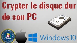 Tuto  Crypter le disque dur de son PC [upl. by Dirgis]