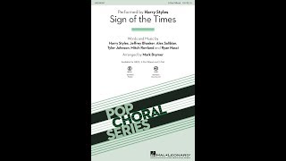 Sign of the Times 3Part Mixed Choir  Arranged by Mark Brymer [upl. by Berna963]