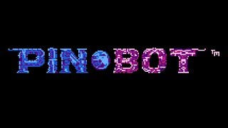 PinBot Nintendo 1990  NES Gameplay [upl. by Novoj438]