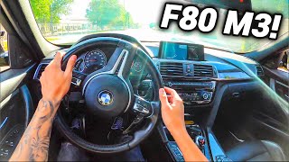 BMW F80 M3 DRIFTING  POV DRIVE [upl. by Hamish]