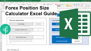 Best Forex Position Size Calculator Excel Spreadsheet Template [upl. by Elorak586]