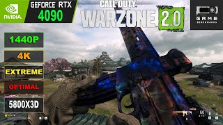 RTX 4090  WARZONE 2 SEASON 2  COMPETITIVE  EXTREME Settings [upl. by Ziza382]