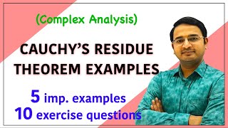 Cauchys Residue Theorem Examples Complex Analysis [upl. by Aicilanna]