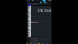 Uk Drill Hi Hat Pattern Fl Studio Tutorial Shorts [upl. by Sherourd]