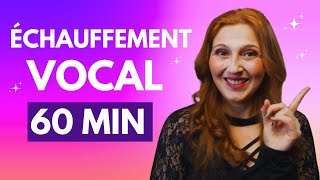 Échauffement vocal complet  60 minutes [upl. by Esirtal]