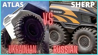 Off Road Expedition Atlas ATV Versus Sherp ATV Atlas and Sherp [upl. by Wendi]