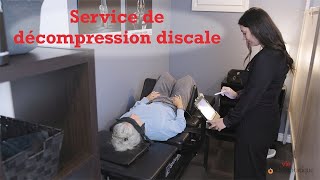 Service de décompression discale cervicale et lombaire [upl. by Annaor168]