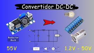 CONVERTIDOR REDUCTOR BUCK  Regulador de Voltaje de alta Corriente o Amperaje [upl. by Mireielle]