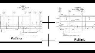 Zliczanie sumowanie długości wielu linii polilinii w AutoCAD [upl. by Brittani288]