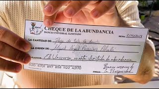 🌑✨ Ritual del Cheque de la Abundancia ¡Atrae Prosperidad y Abundancia ✨💰 [upl. by Econah444]