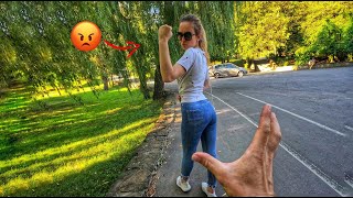 ESCAPING ANGRY GIRLFRIEND 😡 Epic Parkour Chase POV in CHISINAU [upl. by Ysnap459]