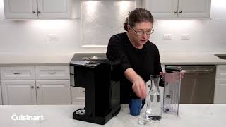 Cuisinart®  How to stop leaking from the singleserve reservoir on your Cuisinart Coffee Center [upl. by Trent649]