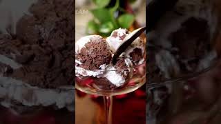 No Cooking Super Easy 2in1 Chocolate and Vanilla Ice Cream Recipe Without Condensed Milk shorts [upl. by Court534]