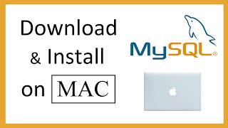 How to install MySQL 8022 Server latest version on MAC OS [upl. by Daiz]