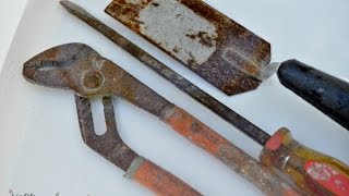 How to Remove Rust from Tools and Keep It Off [upl. by Aleicarg625]