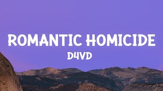 d4vd  Romantic Homicide Lyrics 1 Hour Version [upl. by Goldarina]