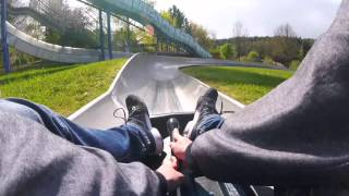 Onride Sommerrodelbahn  Bayern Park  Reisbach  Bayern [upl. by Etteyafal]