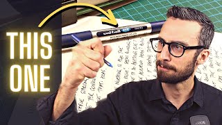 I wrote over 4000m using ONE pen  Mitsubishi Uniball Pen Review [upl. by Nathan]