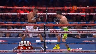 Juan Francisco quotGalloquot Estrada vs Hernan quotTysonquot Marquez Full HD Tv Azteca [upl. by Adamsun]