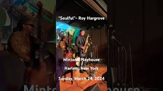 Henry Fernandez’s solo on “Soulful” by Roy Hargrove live at Minton’s Playhouse in Harlem New York [upl. by Pelagia107]