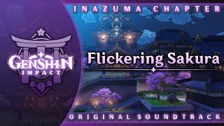 Flickering Sakura  Genshin Impact Original Soundtrack Inazuma Chapter [upl. by Zeba]