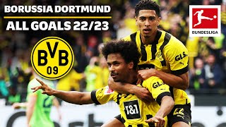 Borussia Dortmund  All Goals This Season [upl. by Hanahsuar]