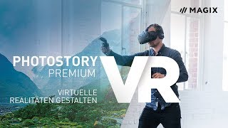 MAGIX Photostory Premium VR – Virtuelle Räume gestalten Tutorial DE [upl. by Recor]