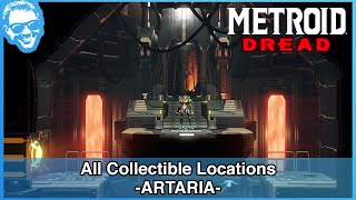 ARTARIA 100 Item Collection  All Collectible Locations Guide  Metroid Dread [upl. by Nomelc]