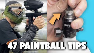 47 Paintball Tips [upl. by Tansey563]