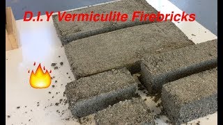 DIY Vermiculite Firebricks for a MINI FORGE  Part 1 [upl. by Alrick610]