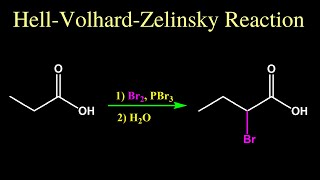 HellVolhardZelinsky Reaction [upl. by Ramsey]