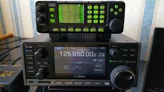 Icom ICR8600 v AOR 8600 Mk2  Civil Airband Reception comparison [upl. by Nuarb]