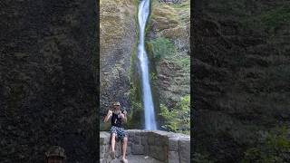 Waterfall Wednesday from Horsetail Falls OR 🗻💦 Have a great day everyone🙏🏼❤️ [upl. by Bandeen453]