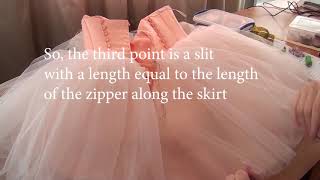 ✅🎀Tulle Layers Making Princess Dress part 1 [upl. by Airal111]