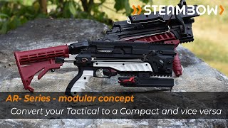 Two crossbows in one Part 2 Convert a Tactical to a Compact [upl. by Minerva]